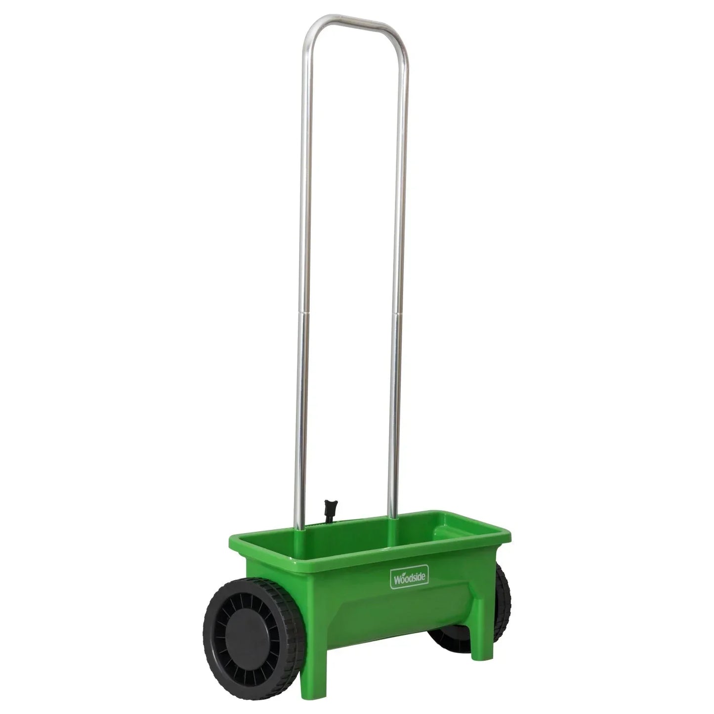 aleccur 12L Garden Lawn Seed/Fertiliser Spreader Grass Weed Feed Salt Gritter